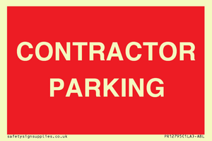CONTRACTOR PARKING